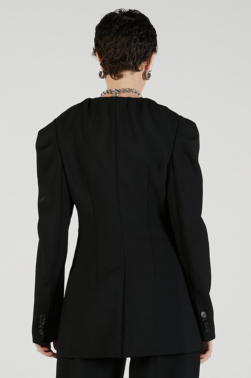 Square neck jacket - 2025 AUTUMN