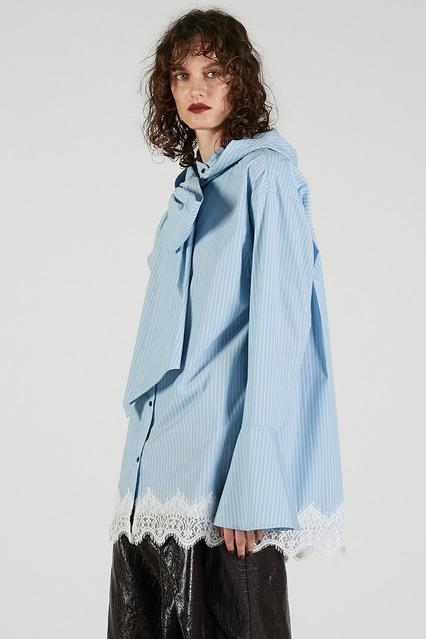 Bow tie shirt - 2025 AUTUMN