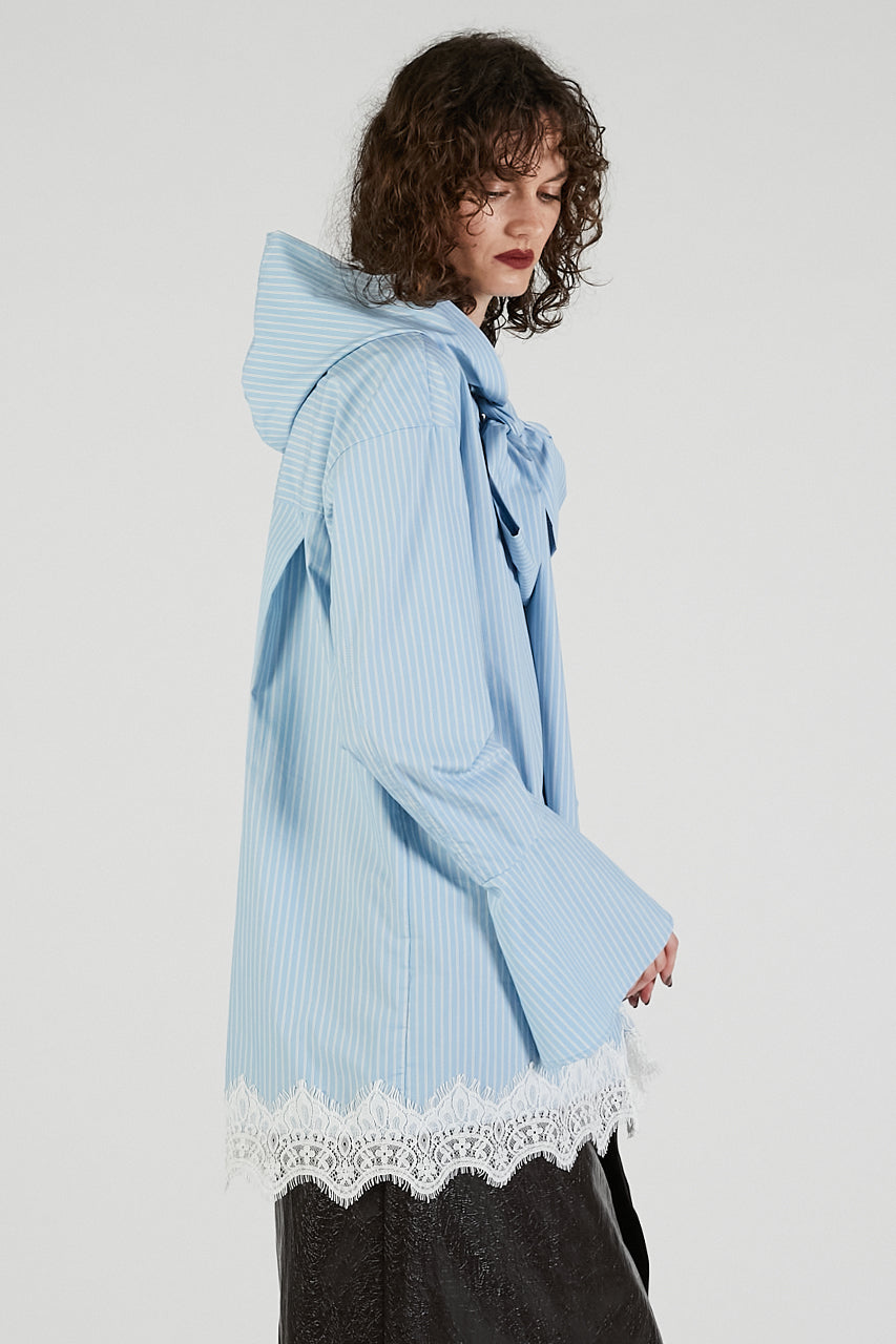 Bow tie shirt - 2025 AUTUMN