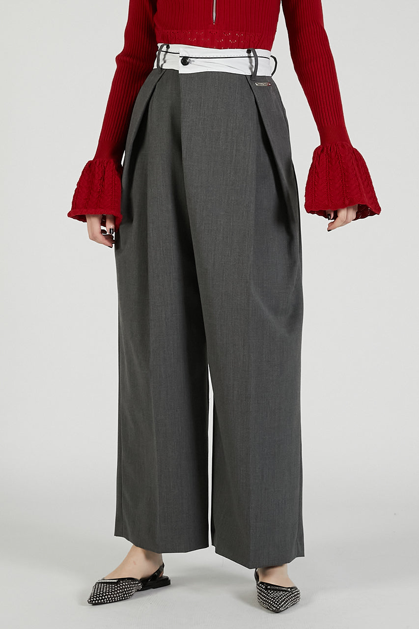 Marbelt Asymmetric Tack Pants