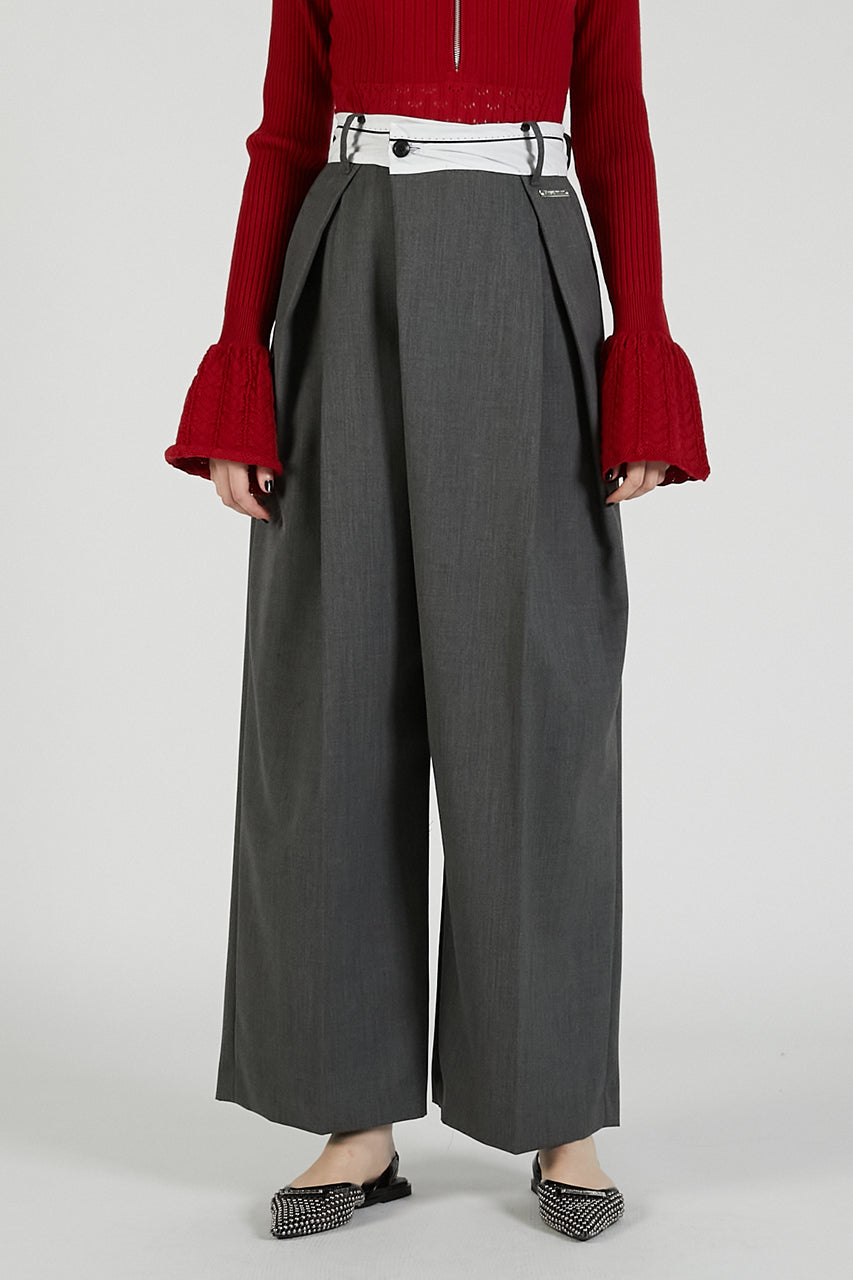 Marbelt Asymmetric Tack Pants