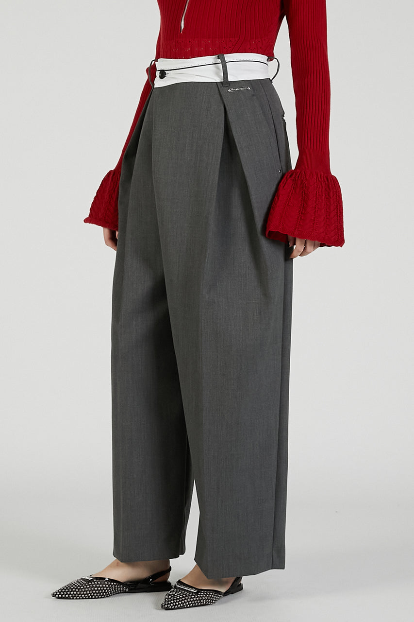Marbelt Asymmetric Tack Pants