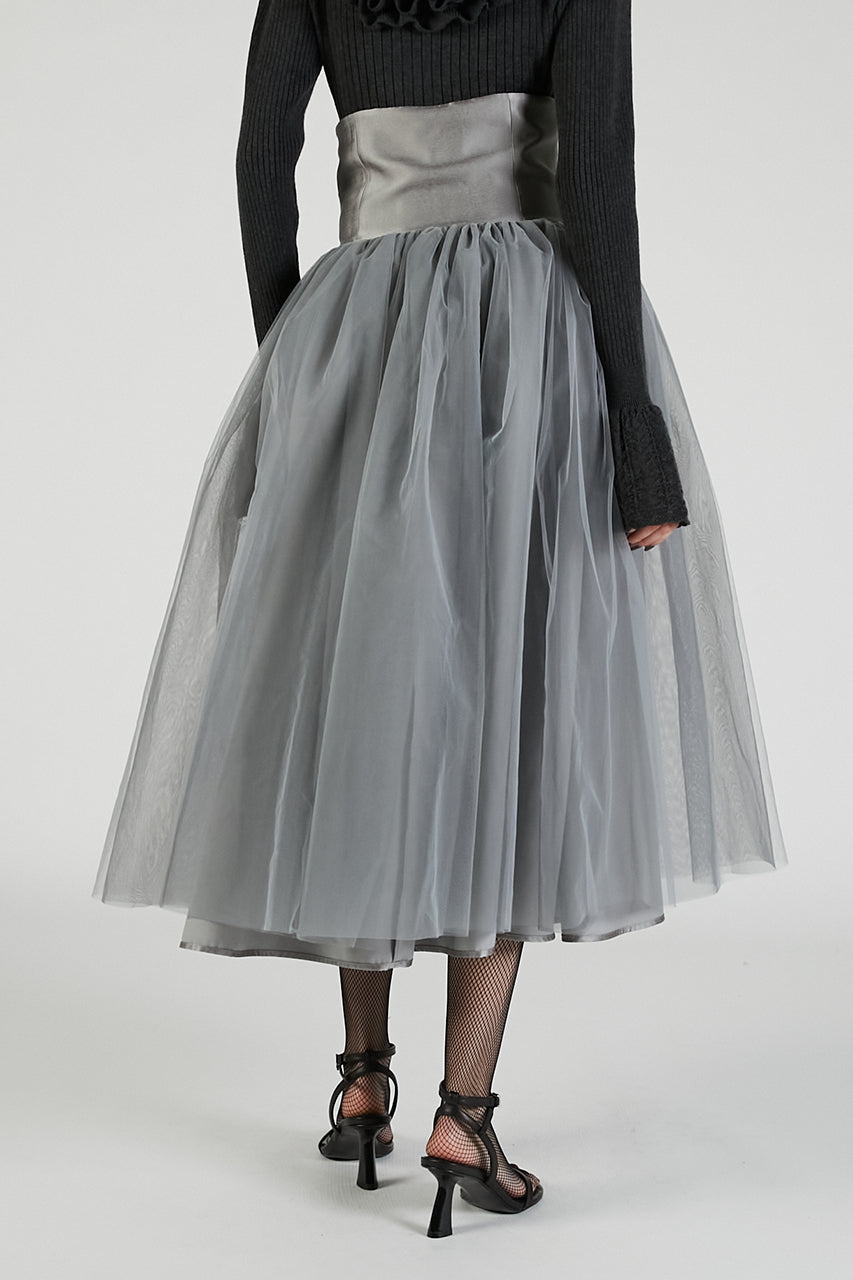 Reversible Tulle Skirt - 2025 AUTUMN