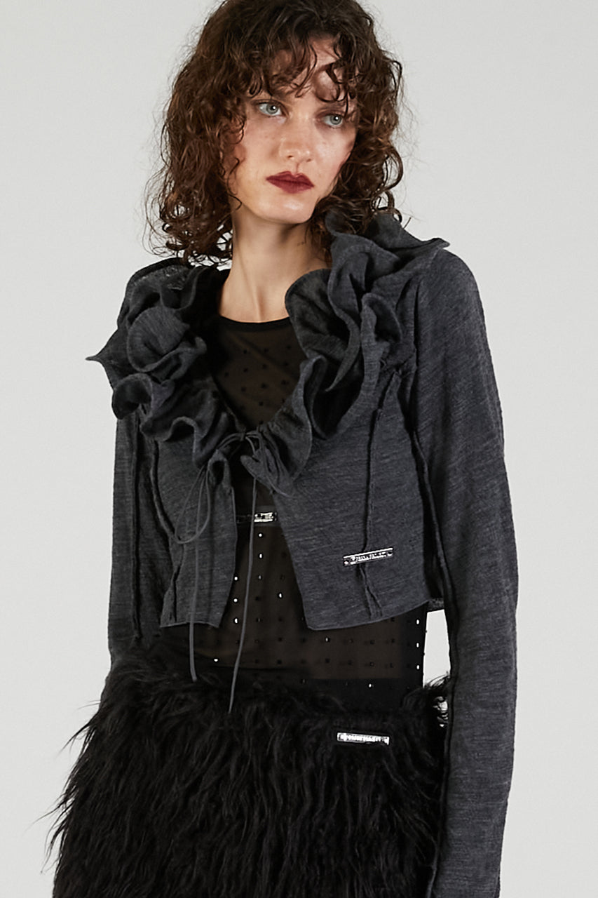 Frill Wave Cardigan