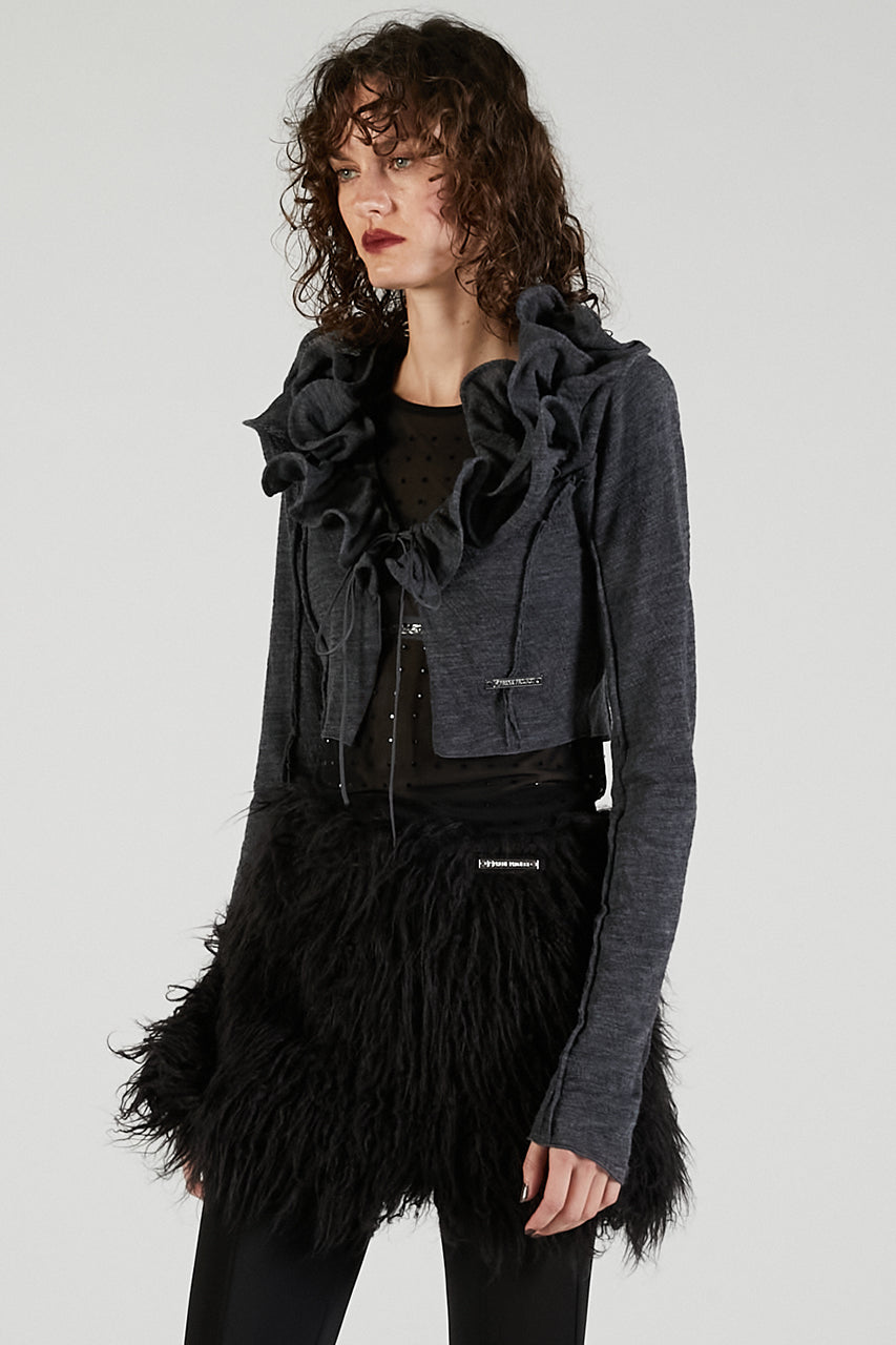Frill Wave Cardigan