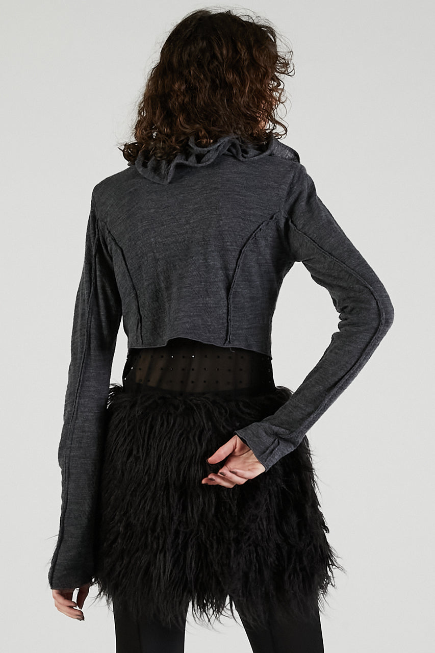Frill Wave Cardigan
