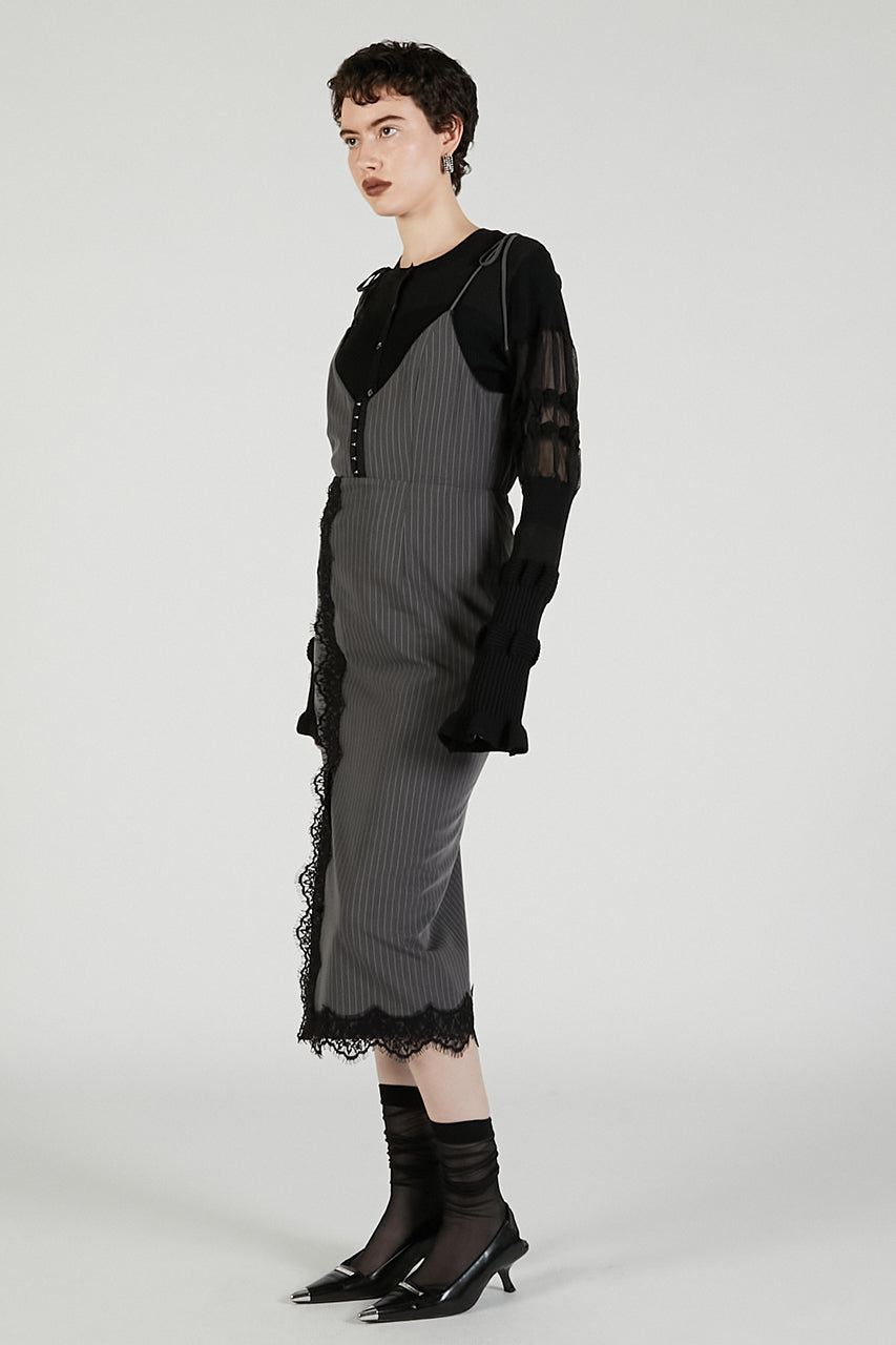 2-Way Lace Midi Skirt - 2025 AUTUMN