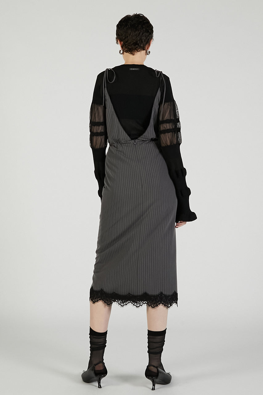 2-Way Lace Midi Skirt - 2025 AUTUMN