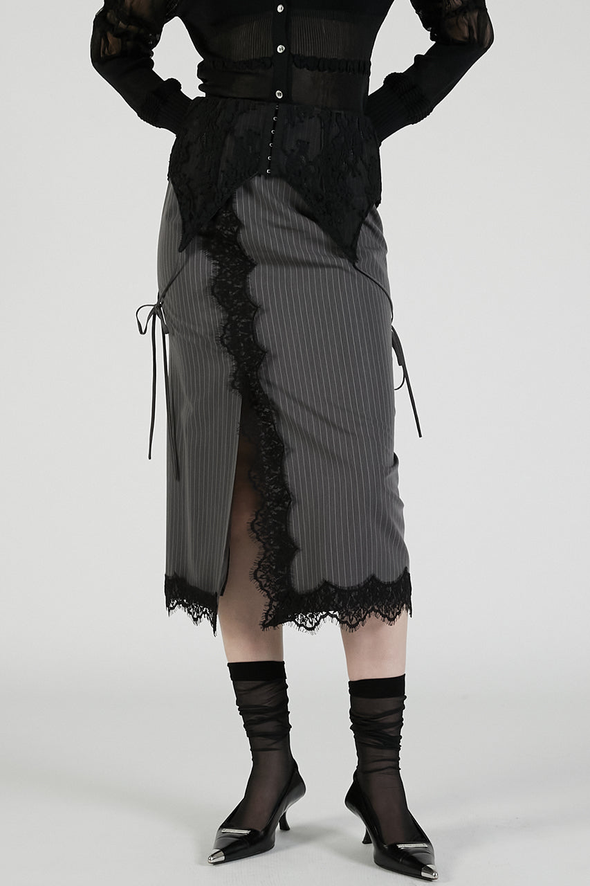 2-Way Lace Midi Skirt - SALE