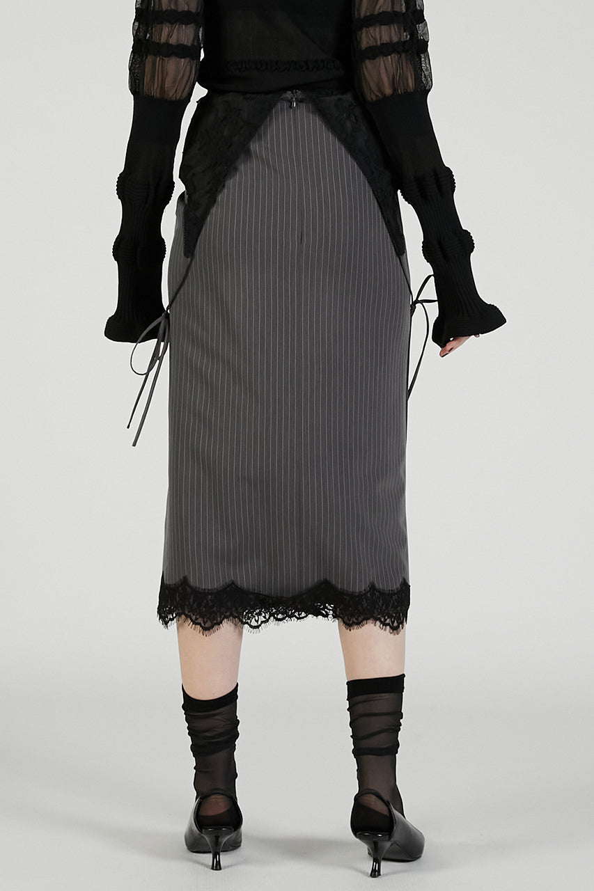 2-Way Lace Midi Skirt - 2025 AUTUMN