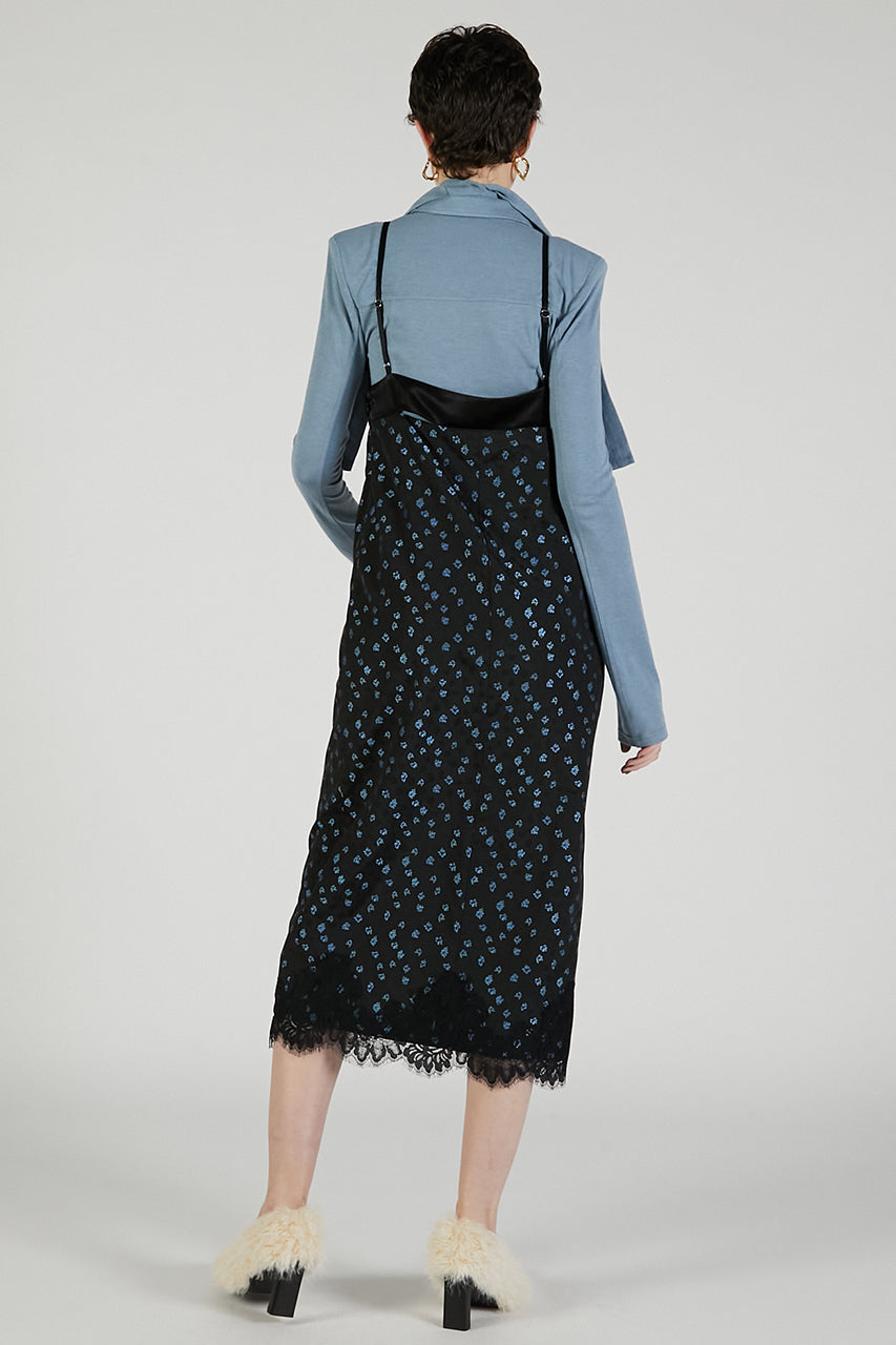 Lace Layered Camisole Dress