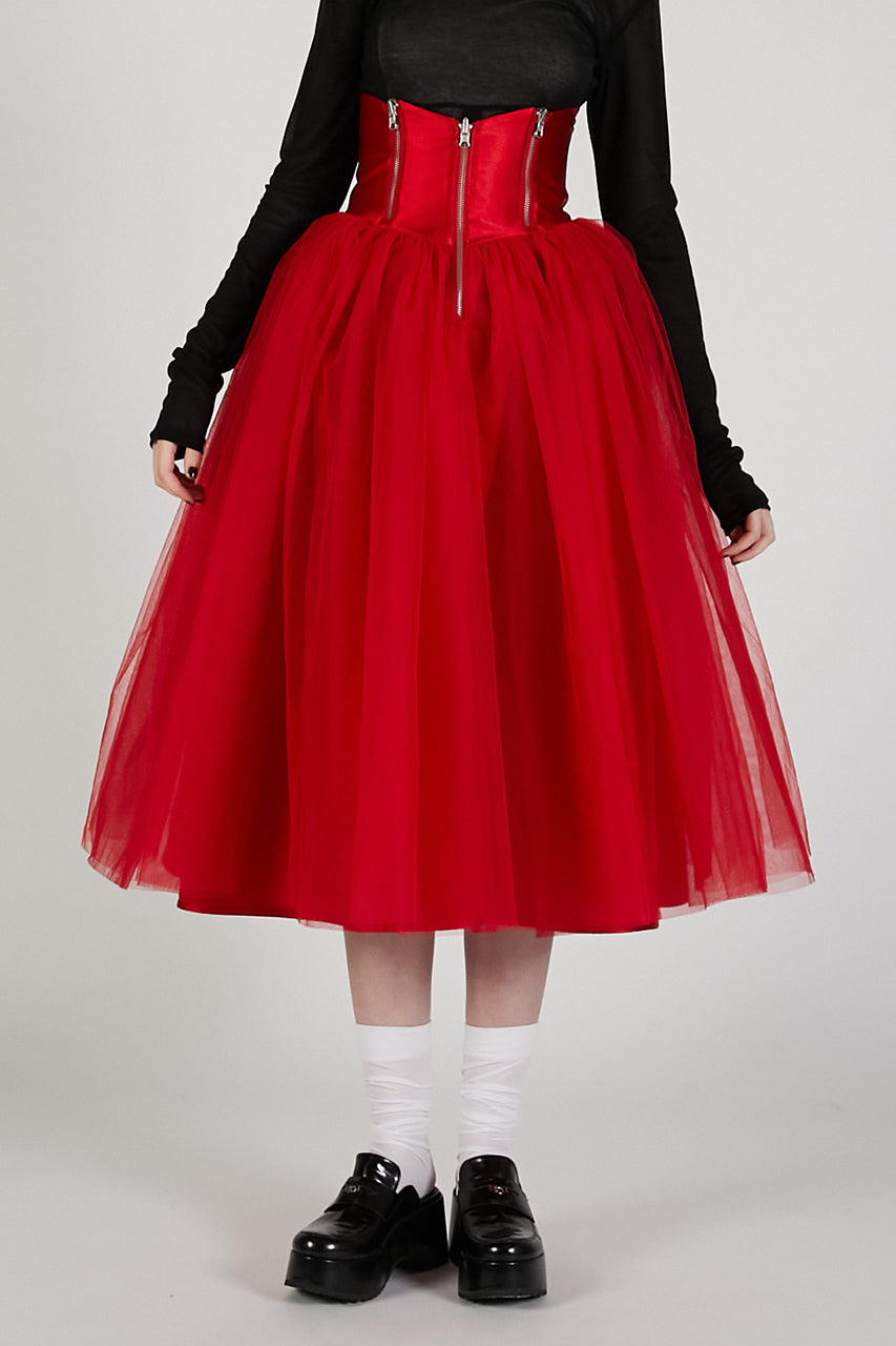 Reversible Tulle Skirt - 2025 AUTUMN