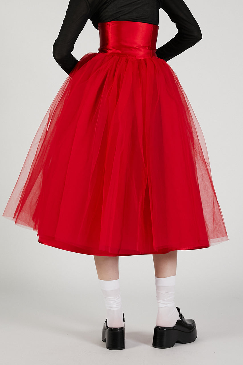 Reversible Tulle Skirt - 2025 AUTUMN