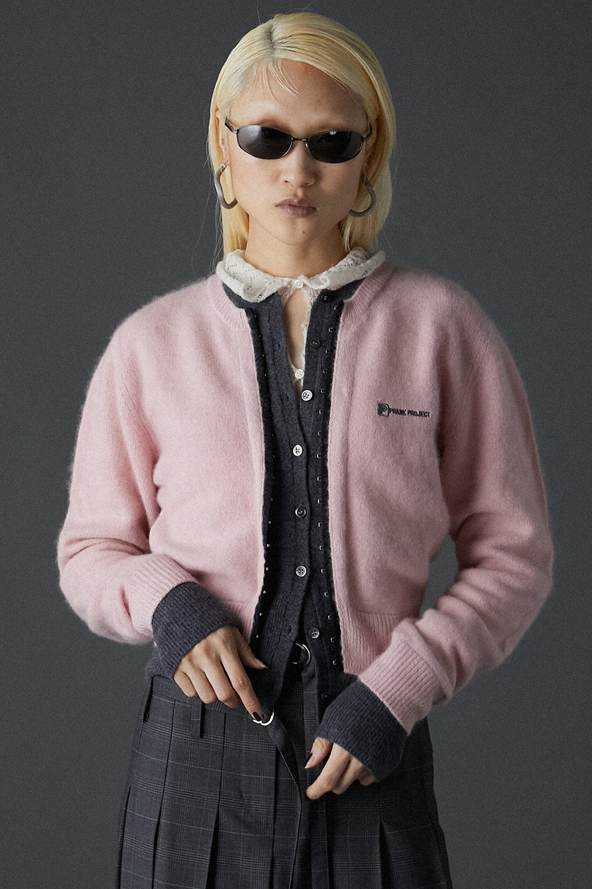 ☆PRANK PROJECT Layered Neck Cardigan☆