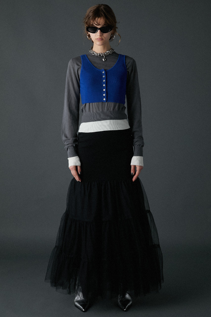 Layered Color Block Knit - SALE