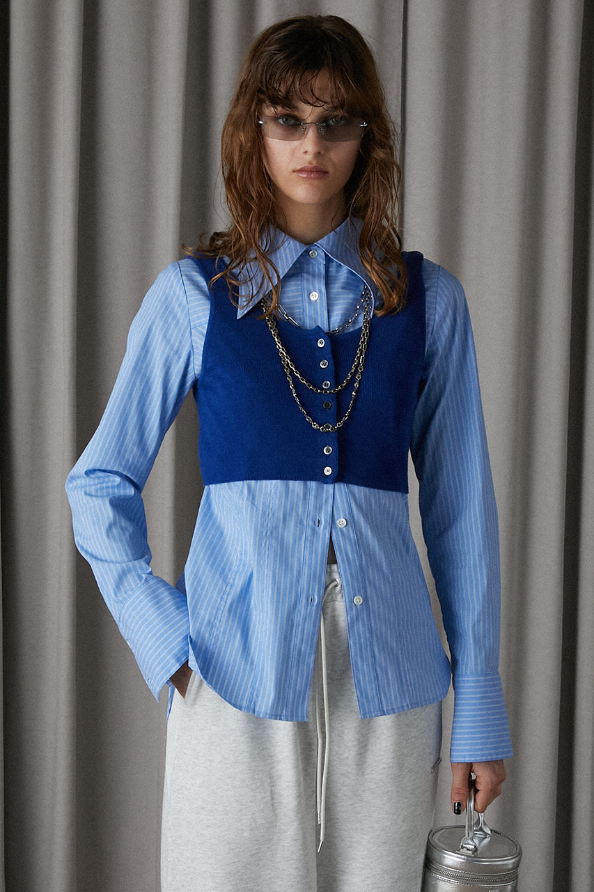 Layered Color Block Knit - SALE