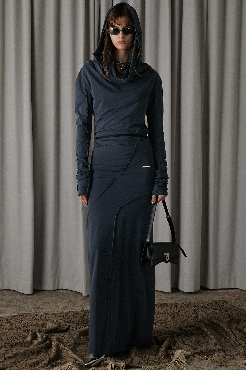 Out Seam Cut Maxi Skirt - SALE