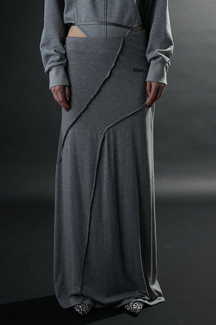 Out Seam Cut Maxi Skirt - SALE