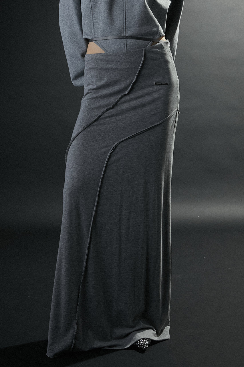 Out Seam Cut Maxi Skirt - SALE