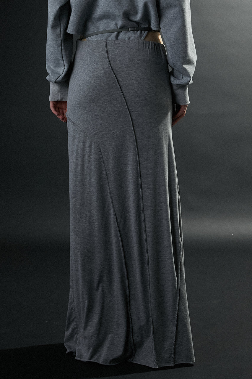 Out Seam Cut Maxi Skirt - SALE