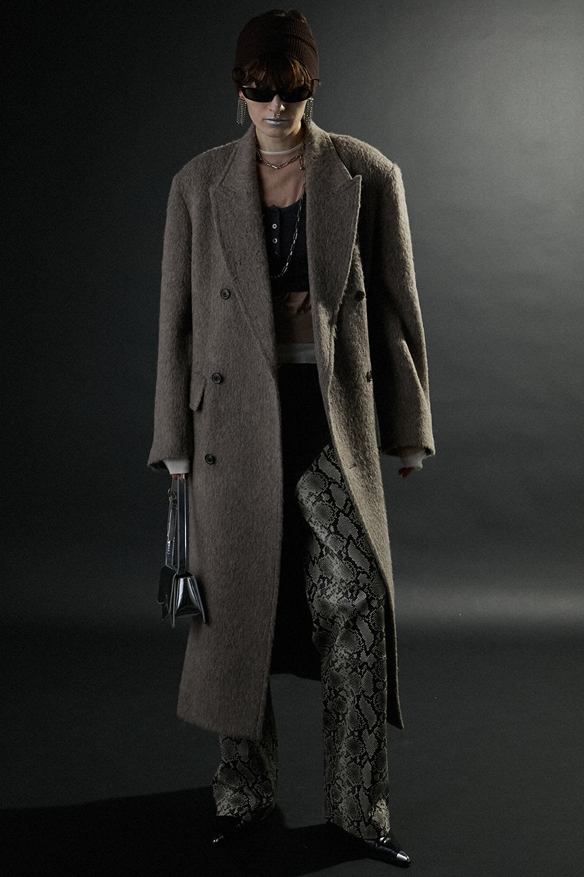 Multi Fabric Faux Leather Pants - SALE