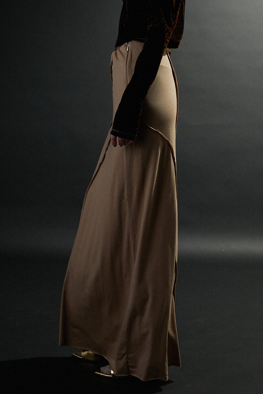 Out Seam Cut Maxi Skirt - SALE