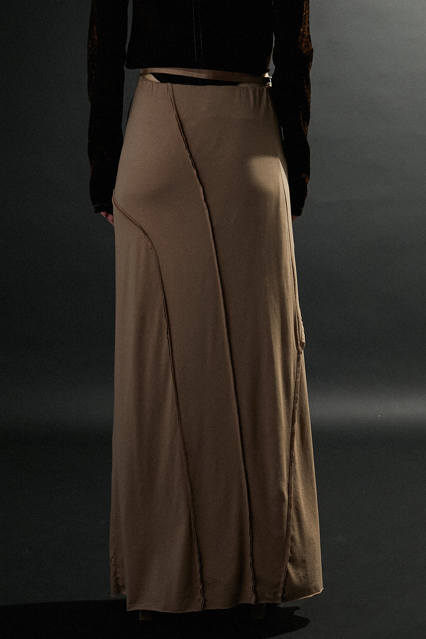 Out Seam Cut Maxi Skirt - SALE