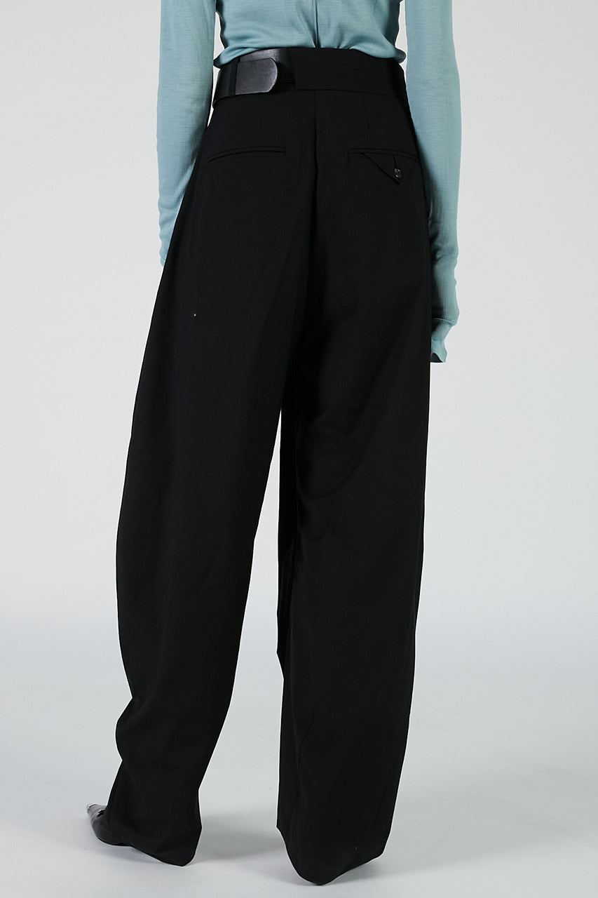 Asymmetrical Belt Pants - PRE ORDER