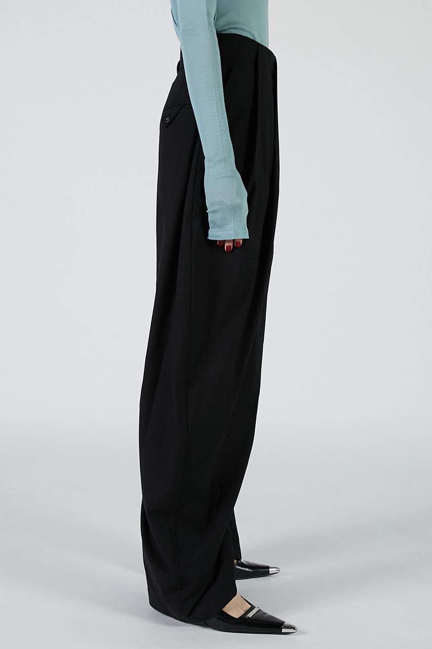Asymmetrical Belt Pants - PRE ORDER