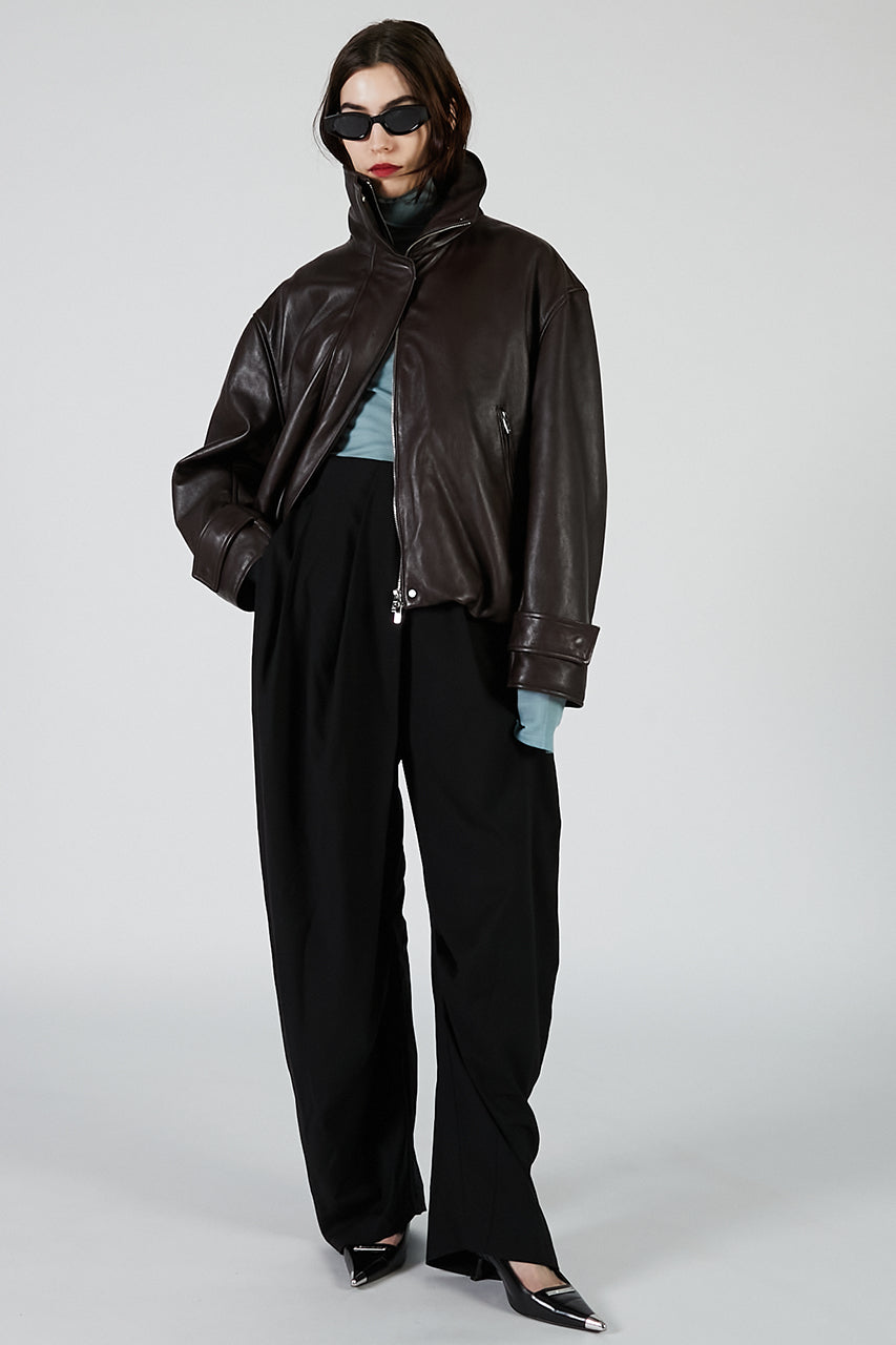 Asymmetrical Belt Pants - PRE ORDER