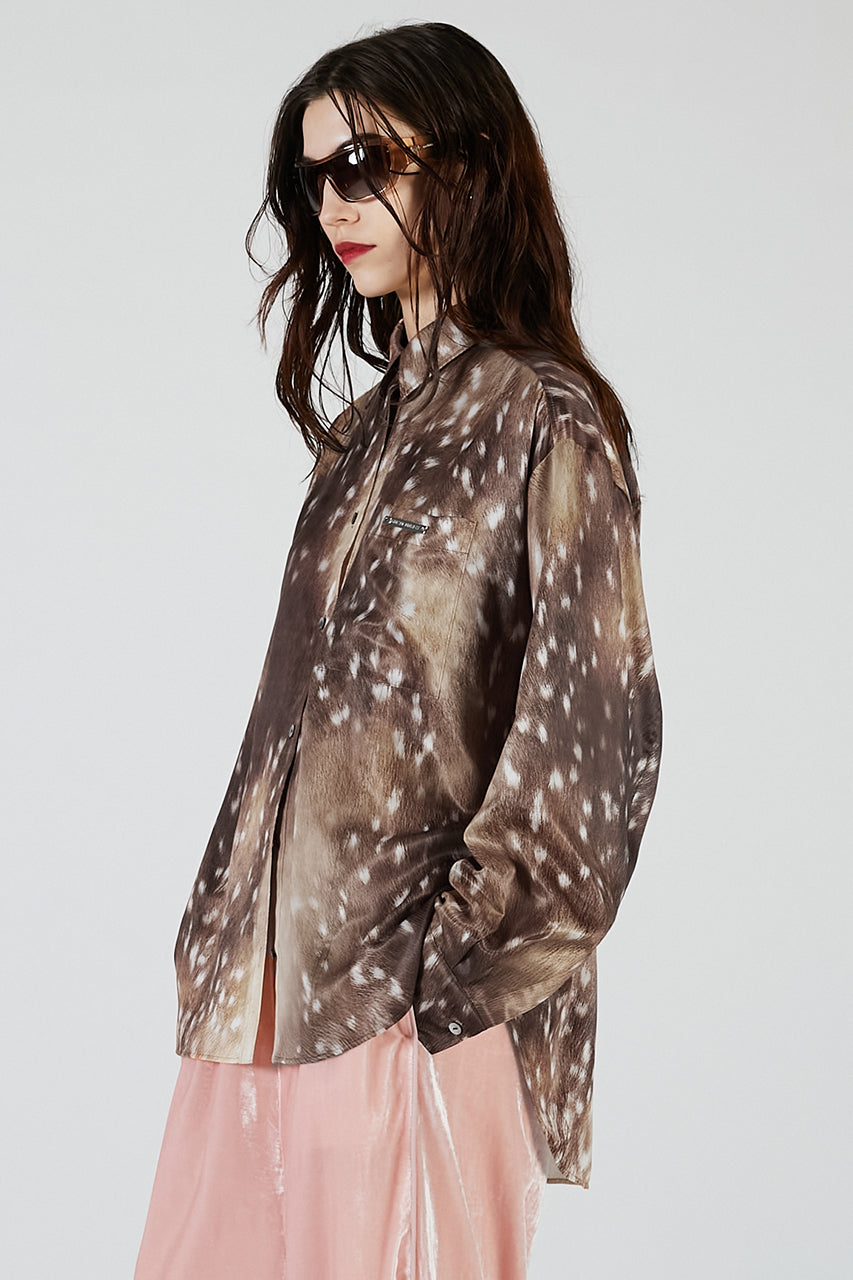 Bambi Print Overshirt