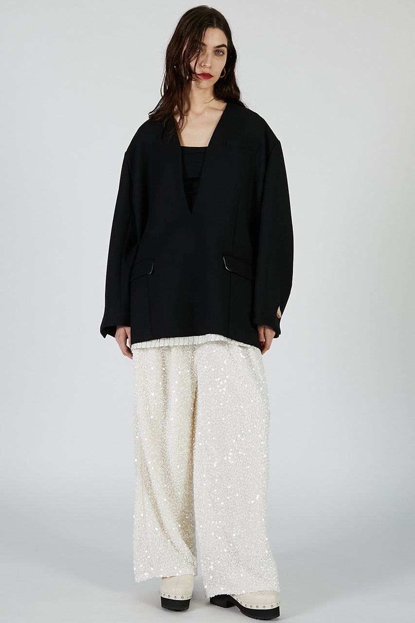 V-neck Narrow Jacket Pullover - 2025 AUTUMN