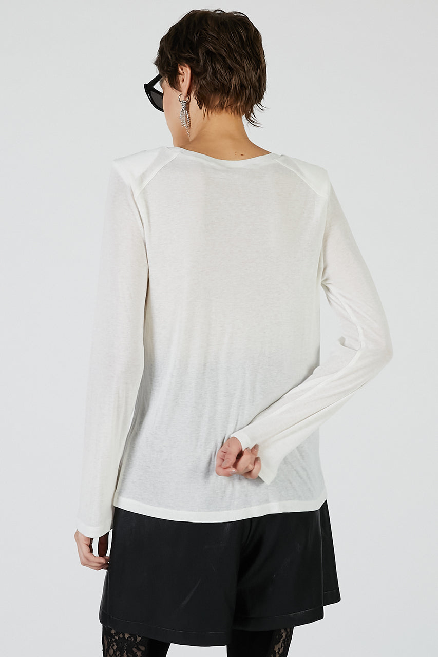 Power Shirt Top - 2025 AUTUMN