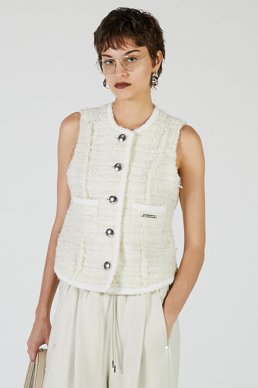 Tweed Vest - 2025 AUTUMN
