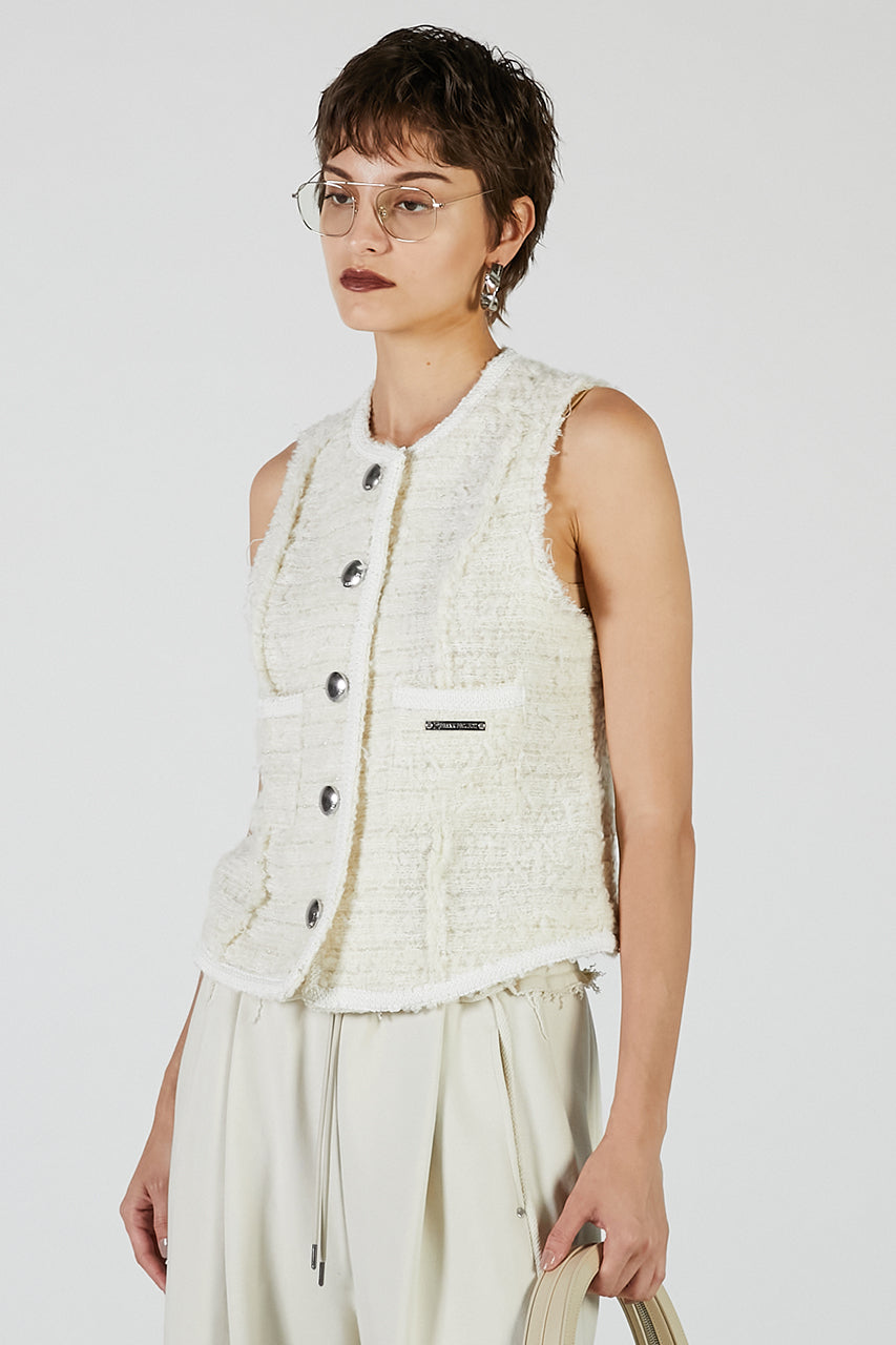 Tweed Vest - 2025 AUTUMN