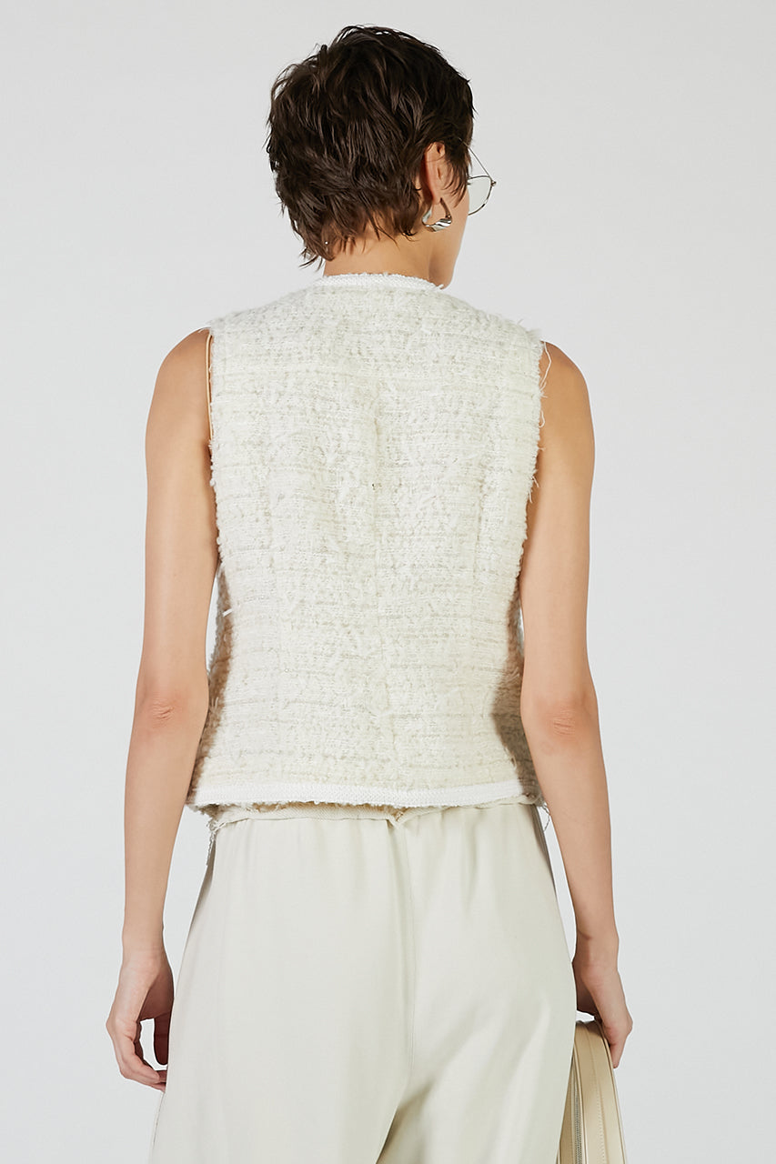 Tweed Vest - 2025 AUTUMN