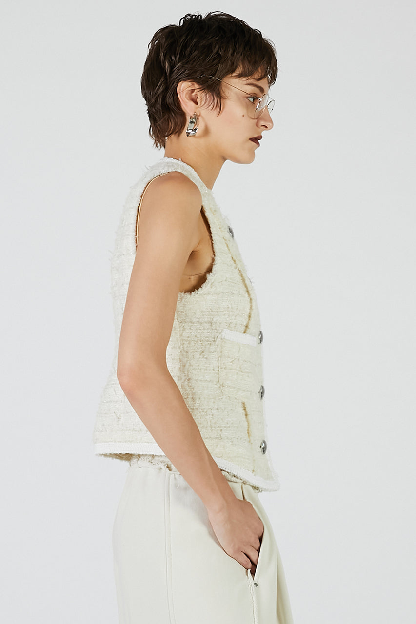 Tweed Vest - 2025 AUTUMN