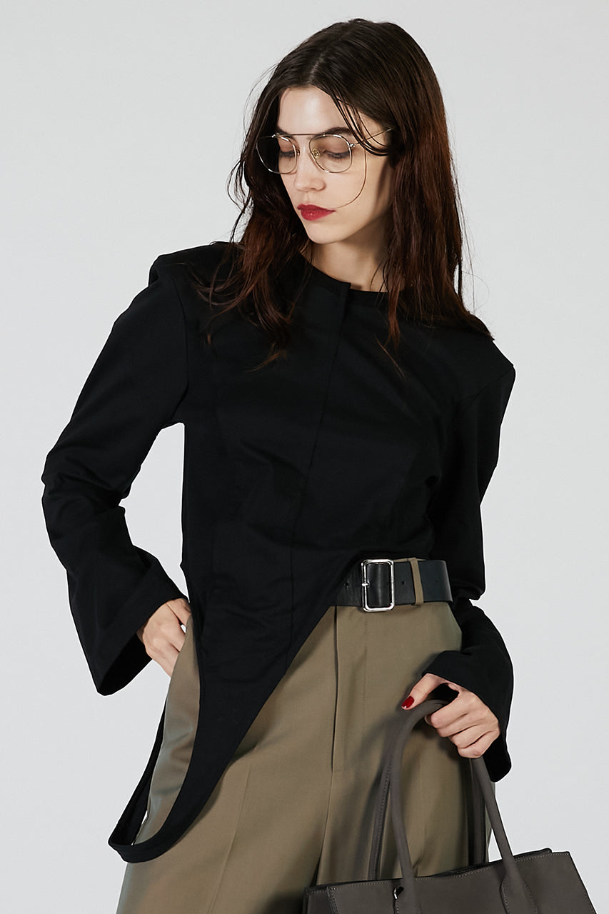 Irregular Hem Top - 2025 AUTUMN