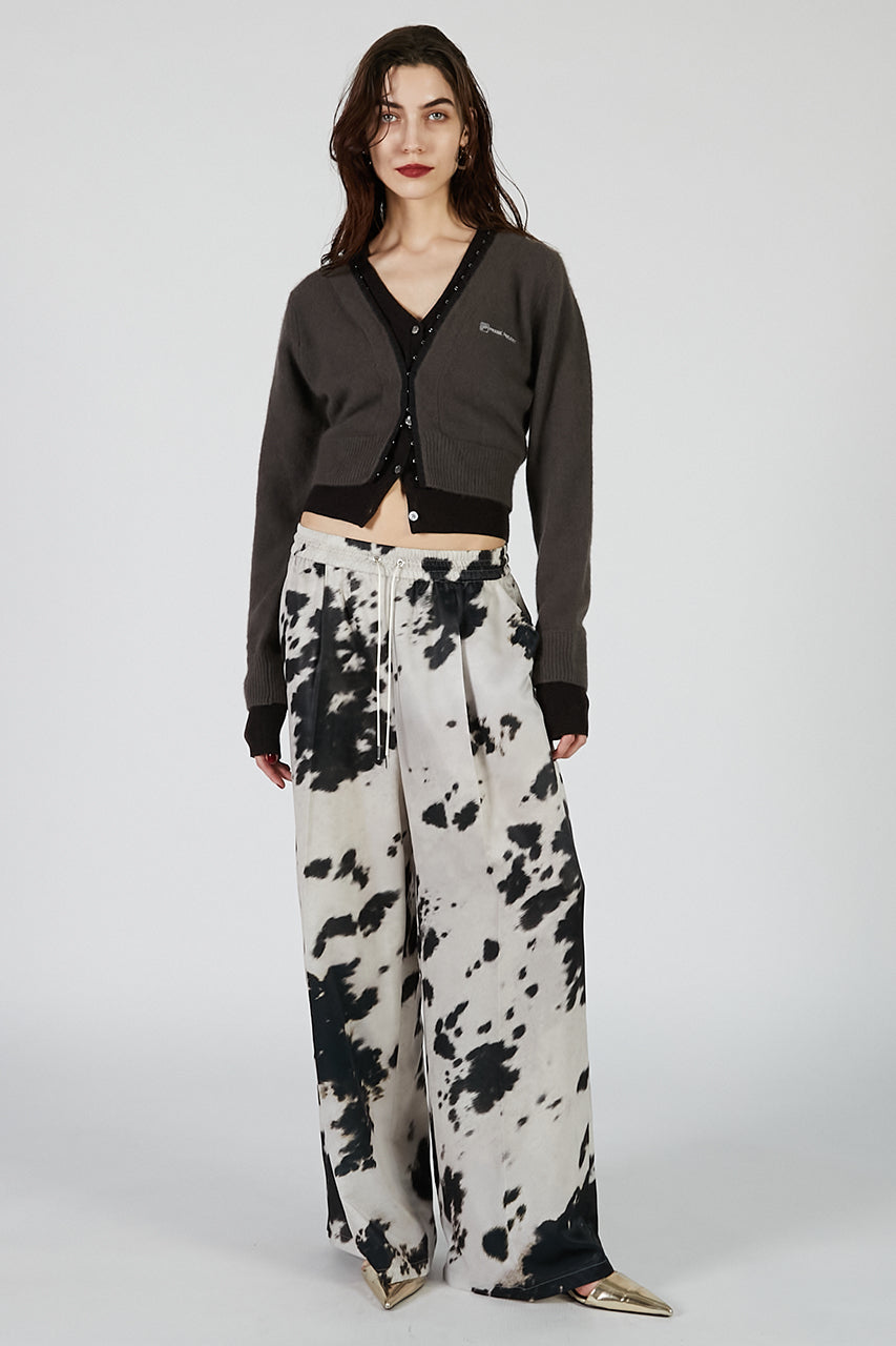 V-Neck Layered Cardigan - 2025 AUTUMN