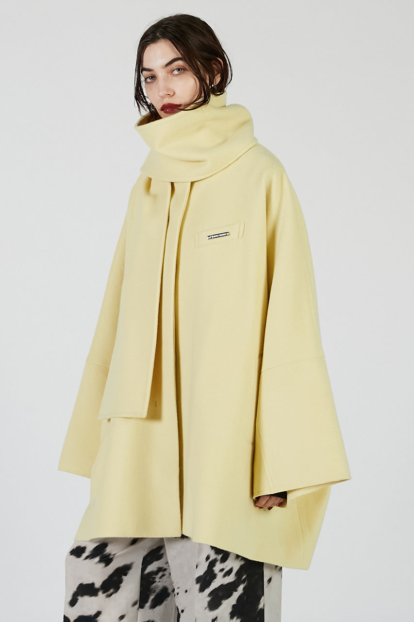 Poncho Coat with Scarf - 2025 AUTUMN