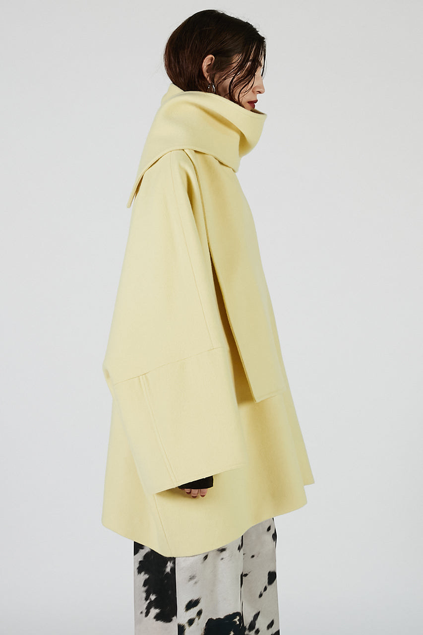 Poncho Coat with Scarf - 2025 AUTUMN