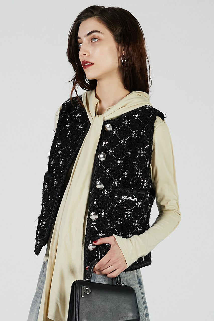 Tweed Vest - 2025 AUTUMN