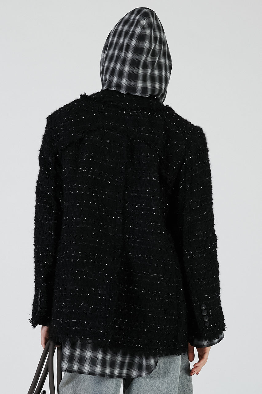 Padded Tweed Jacket