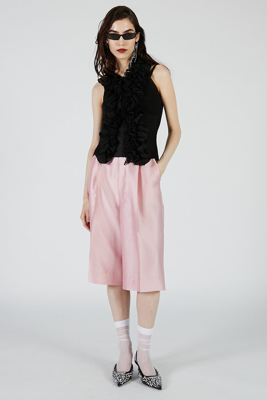 Frill Motif Knit