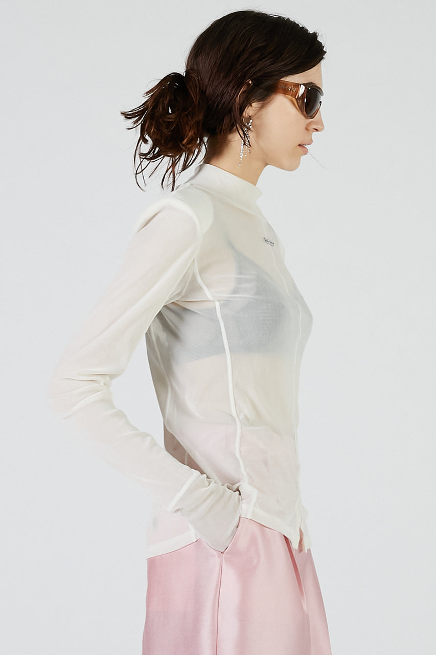 Velour Turtleneck Top - 2025 AUTUMN