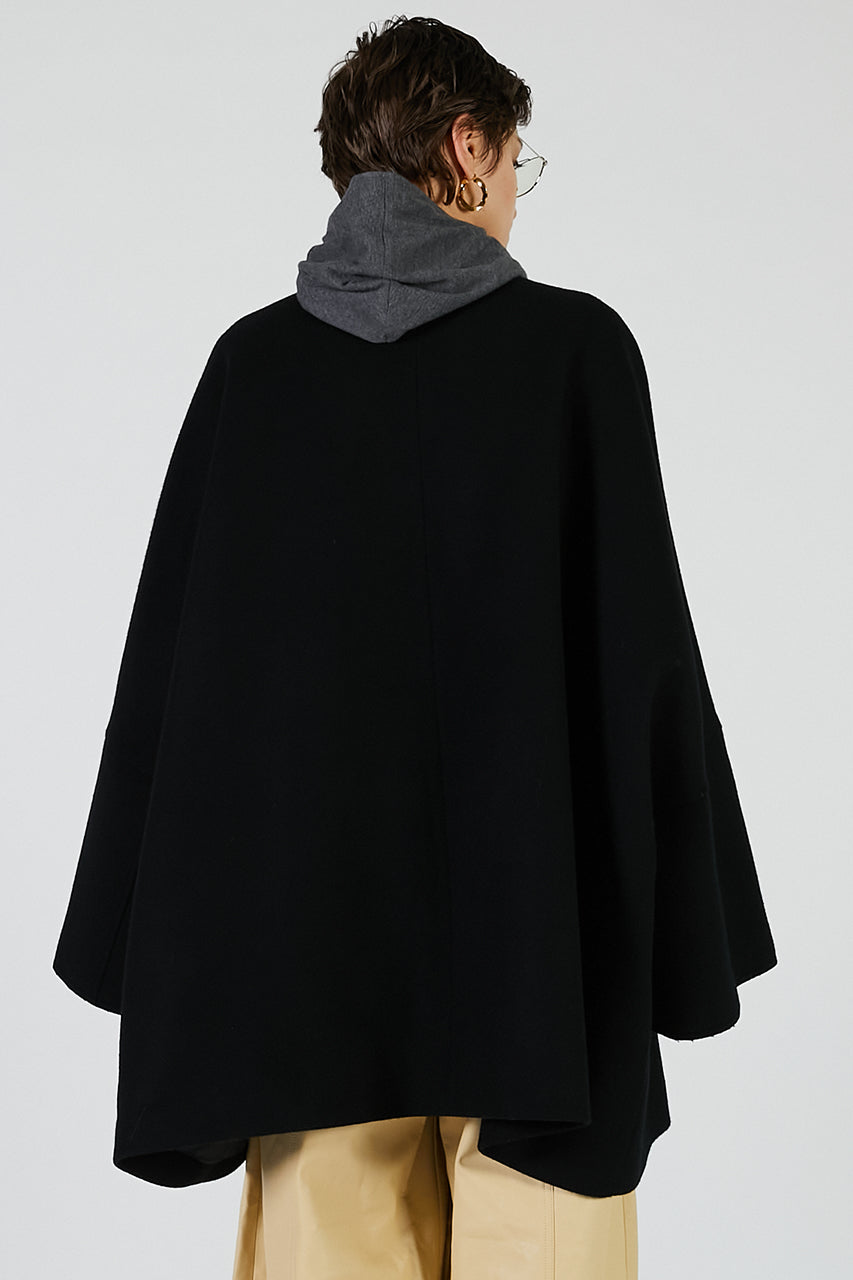 Poncho Coat with Scarf - 2025 AUTUMN