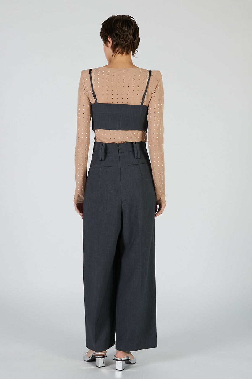 Side Cutout Combination Dress