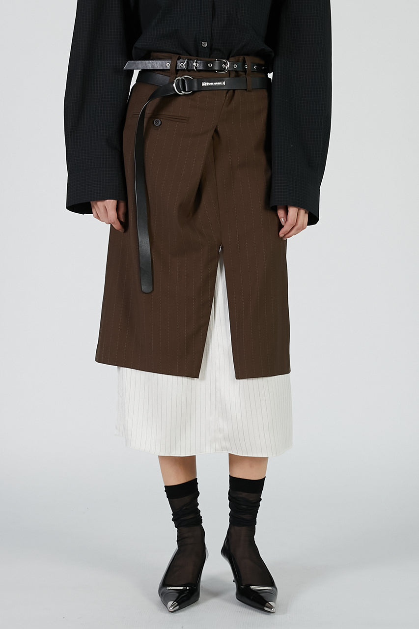 Suiting Midi Skirt