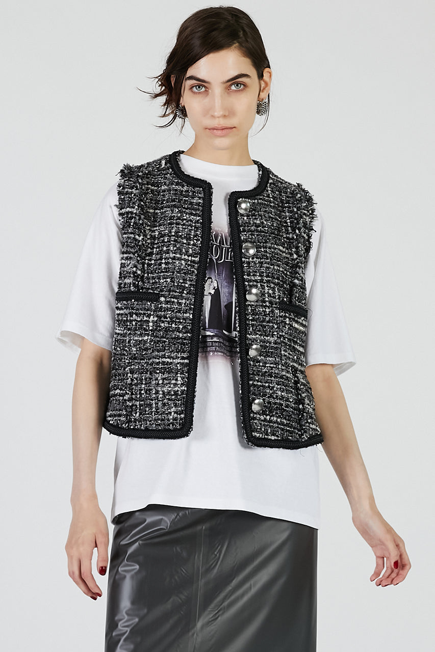 Tweed Vest - 2025 AUTUMN