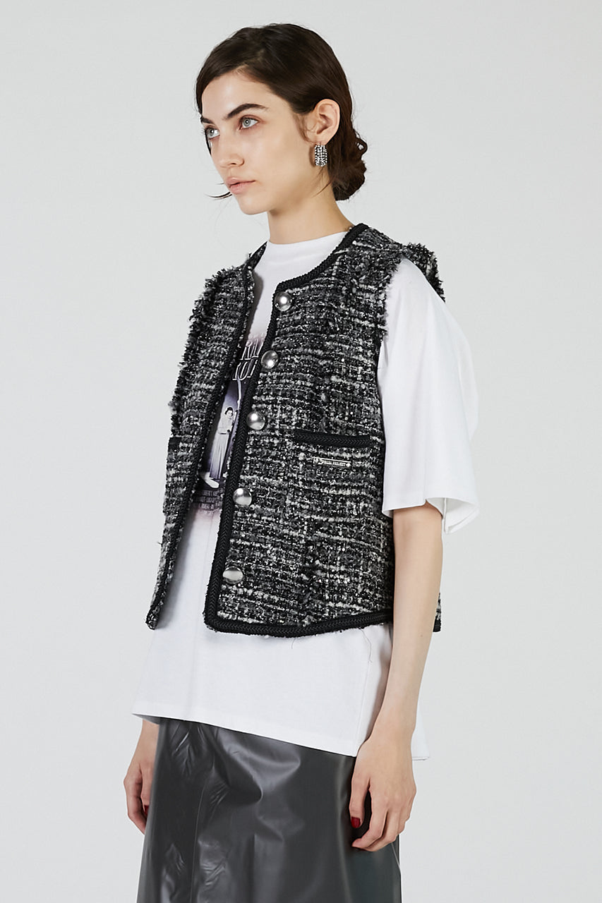 Tweed Vest - 2025 AUTUMN
